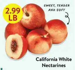 Fresh Thyme California White Nectarines offer