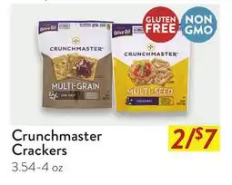 Fresh Thyme Crunchmaster Crackers offer