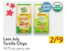 Fresh Thyme Late July Tortilla Chips offer