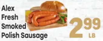 Tony’s Fresh Market Alex Fresh Smoked Polish Sausage offer