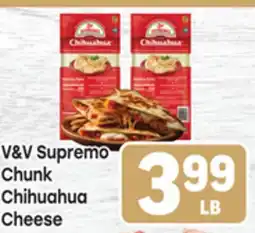 Tony’s Fresh Market V&V Supremo Chunk Chihuahua Cheese offer