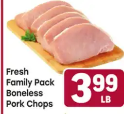 Tony’s Fresh Market Fresh Family Pack Boneless Pork Chops offer