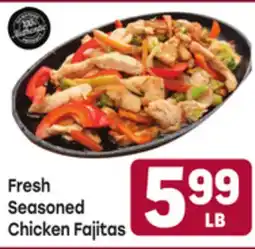 Tony’s Fresh Market Fresh Seasoned Chicken Fajitas offer