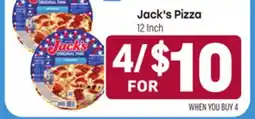 Tony’s Fresh Market Jack's Pizza offer