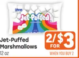 Tony’s Fresh Market Jet-Puffed Marshmallows offer