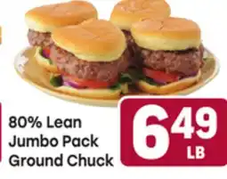 Tony’s Fresh Market 80% Lean Jumbo Pack Ground Chuck offer