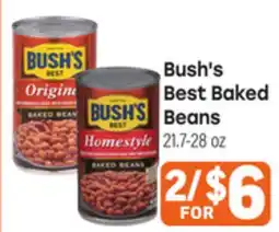 Tony’s Fresh Market Bush's Best Baked Beans offer