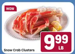 Tony’s Fresh Market Snow Crab Clusters offer