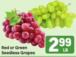 Tony’s Fresh Market Red or Green Seedless Grapes offer