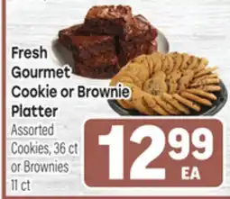 Tony’s Fresh Market Fresh Gourmet Cookie or Brownie Platter offer