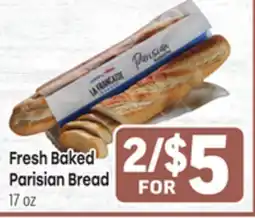 Tony’s Fresh Market Fresh Baked Parisian Bread offer