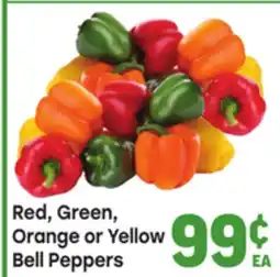 Tony’s Fresh Market Red, Green, Orange or Yellow Bell Peppers offer