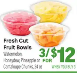 Tony’s Fresh Market Fresh Cut Fruit Bowls offer