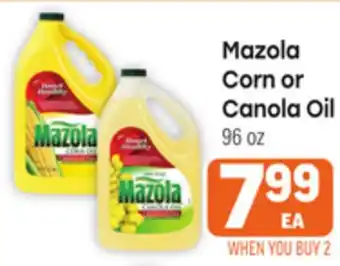 Tony’s Fresh Market Mazola Corn or Canola Oil offer