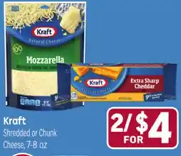 Tony’s Fresh Market Kraft Shredded or Chunk Cheese offer