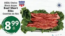 Rio Valley Market USDA Choice Black Angus Beef Short Ribs offer