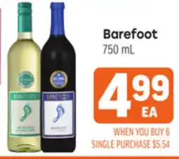 Tony’s Fresh Market Barefoot offer