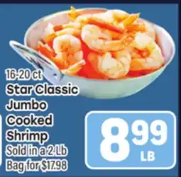Tony’s Fresh Market Star Classic Jumbo Cooked Shrimp offer