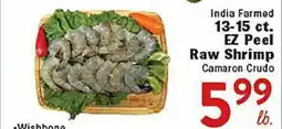 Rio Valley Market India Farmed 13-15 ct. EZ Peel Raw Shrimp offer