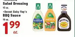 Rio Valley Market Wishbone Salad Dressing Sweet Baby Ray's BBQ Sauce offer