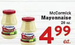 Rio Valley Market McCormick Mayonnaise offer