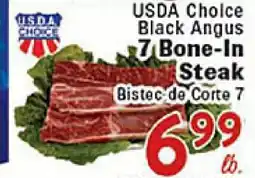 Rio Valley Market USDA Choice Black Angus 7 Bone-In Steak offer