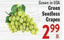 Rio Valley Market Green Seedless Grapes offer