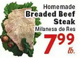 Rio Valley Market Homemade Breaded Beef Steak offer