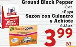 Rio Valley Market Ground Black Pepper Sazón con Culantro y Achiote offer