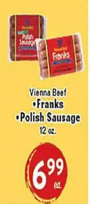 Rio Valley Market Vienna Beef Franks • Polish Sausage offer