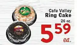 Rio Valley Market Cafe Valley Ring Cake offer