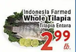 Rio Valley Market Indonesia Farmed Whole Tilapia offer