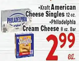 Rio Valley Market •Kraft American Cheese Singles 12 oz. •Philadelphia Cream Cheese 8 oz. Bar offer
