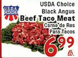 Rio Valley Market USDA Choice Black Angus Beef Taco Meat offer