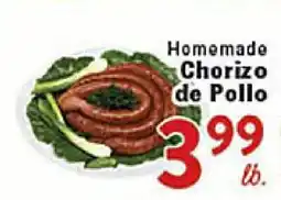 Rio Valley Market Homemade Chorizo de Pollo offer