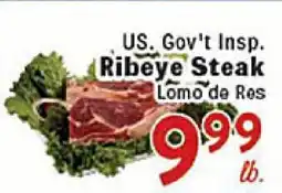 Rio Valley Market US. Gov't Insp. Ribeye Steak offer