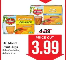 Mariano's Del Monte Fruit Cups offer