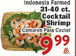 Rio Valley Market Indonesia Farmed 31-40 ct. Cocktail Shrimp offer