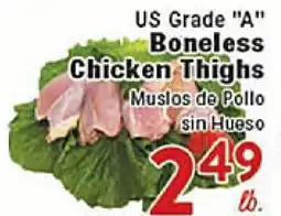 Rio Valley Market US Grade A Boneless Chicken Thighs offer