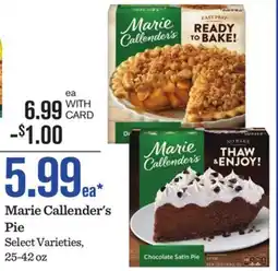 Mariano's Marie Callender's Pie offer