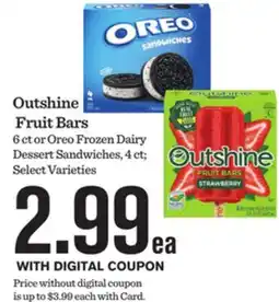 Mariano's Outshine Fruit Bars offer