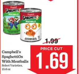 Mariano's Campbell's SpaghettiOs With Meatballs offer