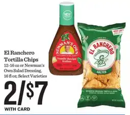 Mariano's El Ranchero Tortilla Chips offer