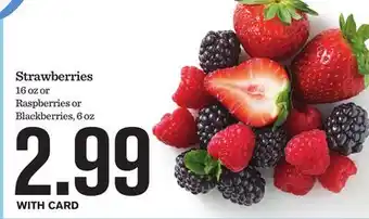 Mariano's Strawberries offer
