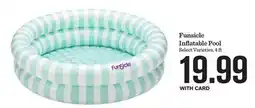 Mariano's Funsicle Inflatable Pool offer
