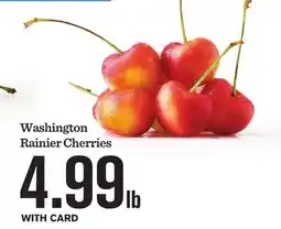 Mariano's Washington Rainier Cherries offer