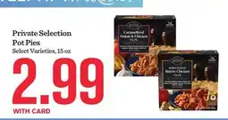 Mariano's Private Selection Pot Pies offer