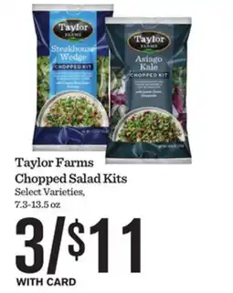 Mariano's Taylor Farms Chopped Salad Kits offer