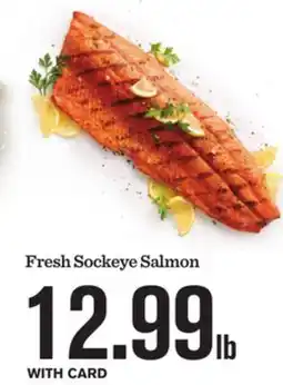 Mariano's Fresh Sockeye Salmon offer