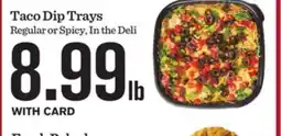 Mariano's Taco Dip Trays offer